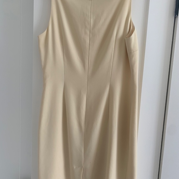 Butter yellow Laura Ashley shift dress - Picture 4 of 5